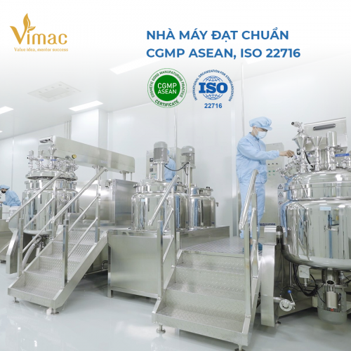 Vimac - Nhà máy sản xuất mỹ phẩm đạt chuẩn CGMP hàng đầu Việt Nam