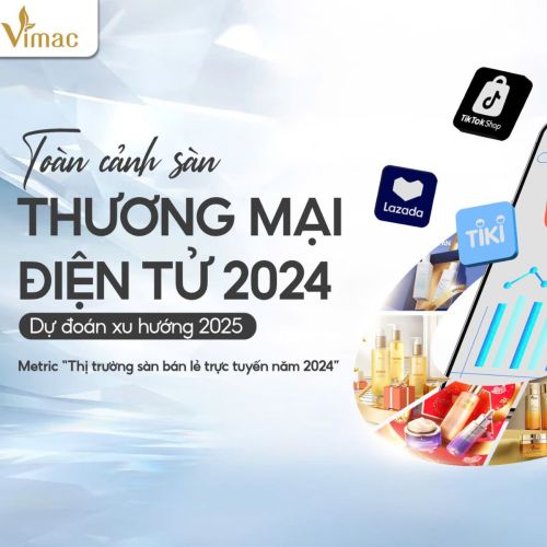 DỰ ĐOÁN XU HƯỚNG THỊ TRƯỜNG MỸ PHẨM 2025 & GÓC NHÌN TOÀN CẢNH TỪ SÀN TMĐT 2024