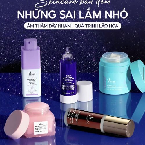Những thói quen tưởng vô hại khi dưỡng da ban đêm âm thầm khiến da lão hóa
